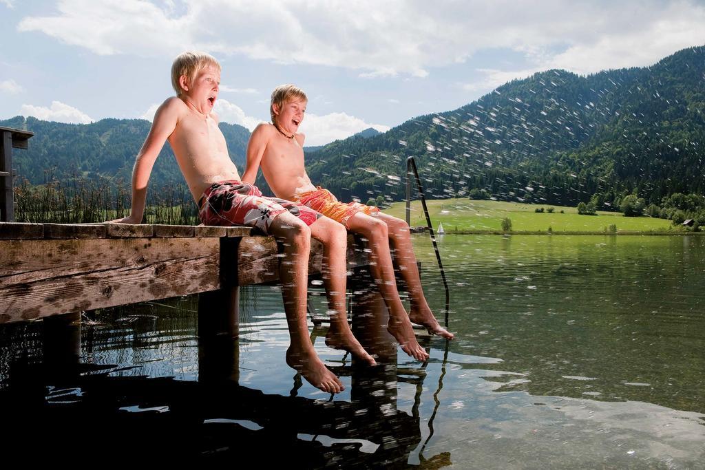 Landhaeusl Villa Weissensee Kültér fotó